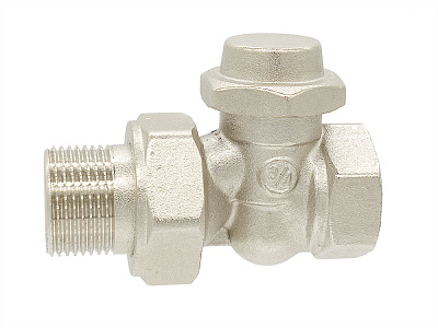 Клапан радіаторний Gross 5023 нижній прямий 3/4''