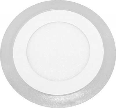 Світильник точковий Blitz з LED-підсвіткою 6 Вт 6400 К білий PRD S 2067R 6+3W WH