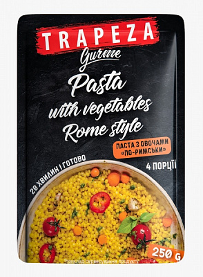 Паста ТРАПЕЗА с овощами по римскт 250 г 