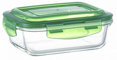 Контейнер для зберігання Flamberg Original Rectangular Green 600 мл