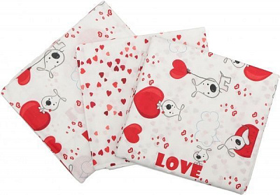 Комплект постельного белья СЕЛЕНА Снуппи белый с рисунком 