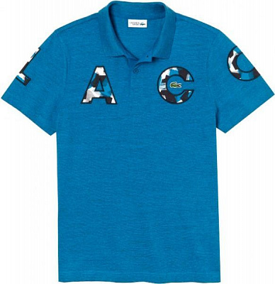 Поло Lacoste YH85034WY 2 синій