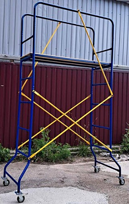 Поміст РИШТОВКА-ВЕСТ на колесах Мастерок 2