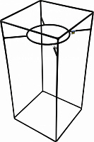 Підставка для вазонів d-220 NOVA 700х350 мм чорний