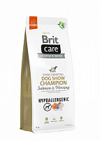 Корм сухий для усіх порід Brit Care Hypoallergenic Dog Show Champion з лососем 12 кг