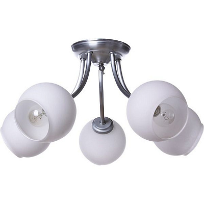 Люстра потолочная Фабрика Світла Берест 5xE27 алюминий НСБ 202-5х60-051_3