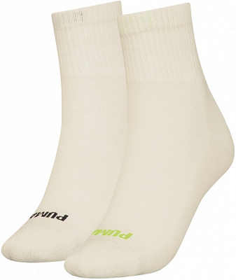 Носки Puma WOMEN HEART LOGO SHORT CREW 2P BEIG 93818803 р.35-38 бежевый