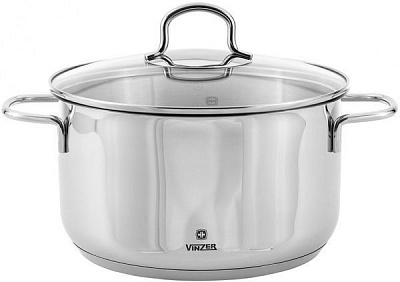 Кастрюля из нержавеющей стали Vinzer 89082 4 л