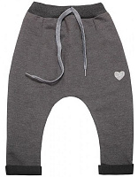 Штани дитячі Габбі Горошки р.68 антрацит BR-19-28 