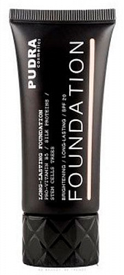 Тональная основа Pudra Cosmetics №01 светлый 40 мл