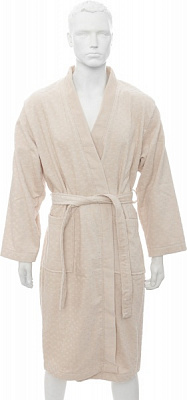 Халат Durutex р. L молочный Velour 