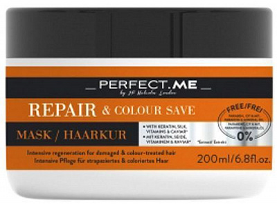 Маска для волос Perfect.Me Repair & Colour Save Питание и сохранение цвета 200 мл