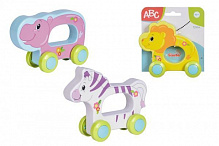 Іграшка Simba ABC Весела тваринка на колесах в асортименті