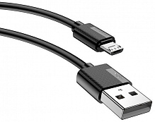 Кабель T-PHOX USB – microUSB 2 м черный (T-M801(2) black) Nets 