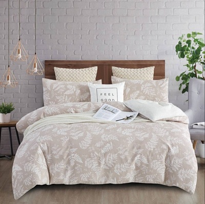 Комплект постельного белья Lentini 1,5 бежевый La Nuit 