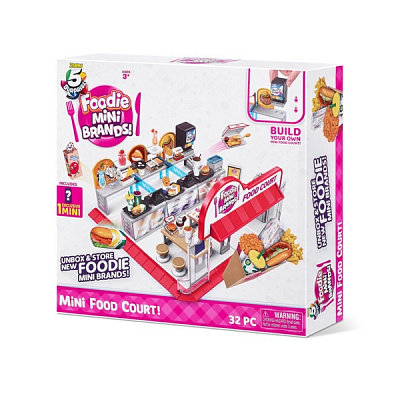 Игровой набор Zuru Mini Brands FOODIE Фуд-корт 6855980 
