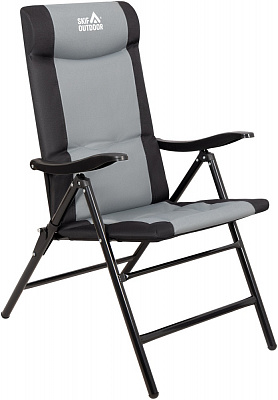 Кресло раскладное SKIF Outdoor Chevalier grey/black (389.04.65)