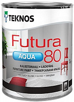 Эмаль TEKNOS Futura AQUA 80 база 3 глянец 0,9л