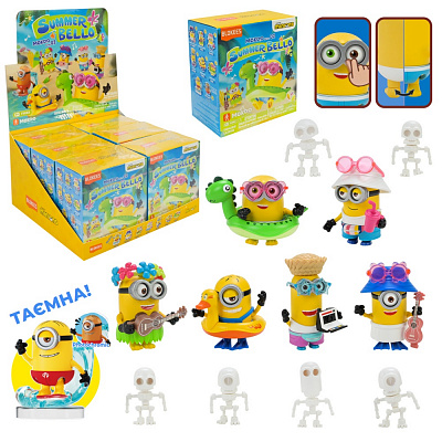 Фигурка-конструктор Blokees Minions Mokoo серия 2 (6 видов) 75662
