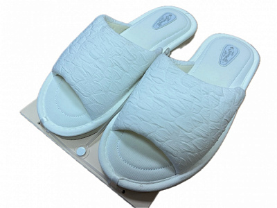 Тапки домашние Gemelli Фиалка р.37 белый