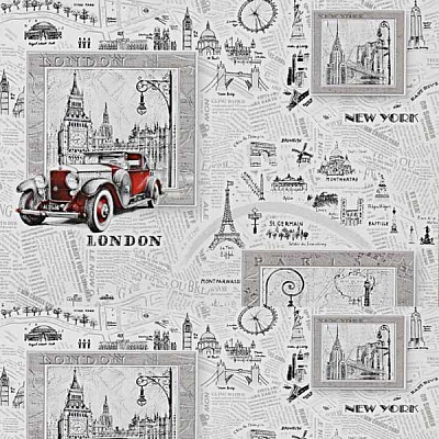 Славянские обои Expromt В49 Ретро 893-10 0.53х10.05 м