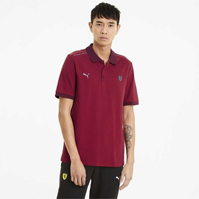 Поло Puma Ferrari Style 2-tone Polo 59987802 2XL красный