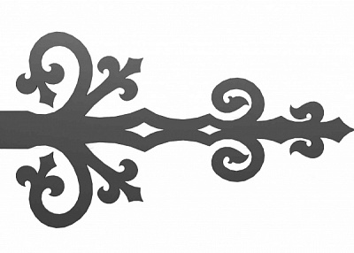 Накладка на двері Укрітарм Стріла 3 350x600x3 (211/3)