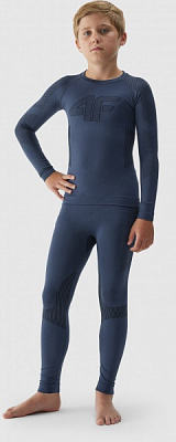 Комплект термобелья 4F SEAMLESS UNDERWEAR M096 4FJAW23USEAM096-32S р.146 синий