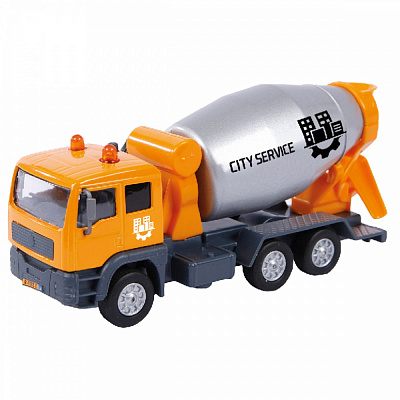Модель TechnoDrive 1:43 Бетонозмішувач світло звук 510777.270