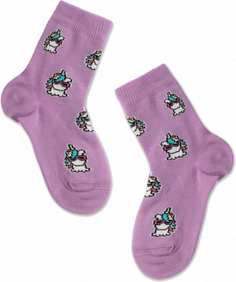 Носки унисекс Conte-Kids 21С-90СПЕ 641 р.14 сиреневый 