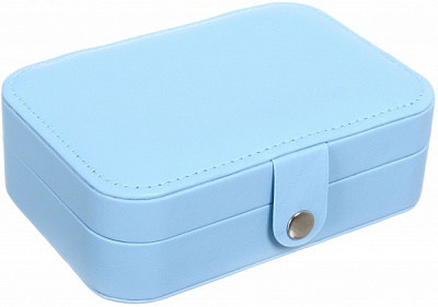 Скринька для прикрас блакитний 16х11,5х5 см CX1383 Flatty