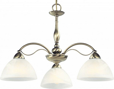 Люстра подвесная Blitz 3x60 Вт E27 бронза 3847-43 