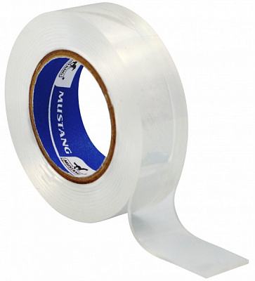 Двусторонняя клейкая лента Mustang PROF Силикон 19 мм x 2 м SL192