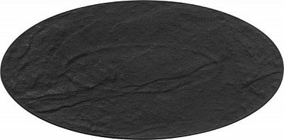 Блюдо овальное Lavastone Black 33,5x17 см 