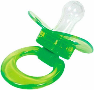 Пустушка Курносики 7038/6-12 зелена