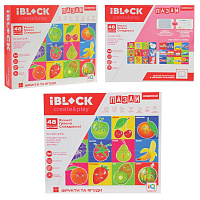 Ігровий набір Iblock 2в1 дошка для малювання + пазл PL-921-278