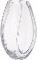 Ваза стеклянная прозрачная Санта d25 cм Wrzesniak Glassworks