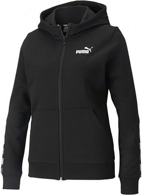 Джемпер Puma PUMA POWER Full-Zip Hoodie 58953701 р. 2XL чорний