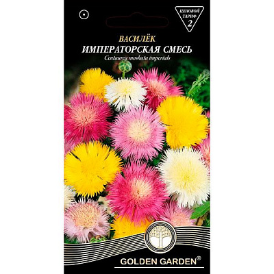 Насіння Golden Garden волошка Імператорська суміш 0,5 г