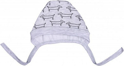 Чепчик дитячий Baby Veres Taksa р.40 сірий