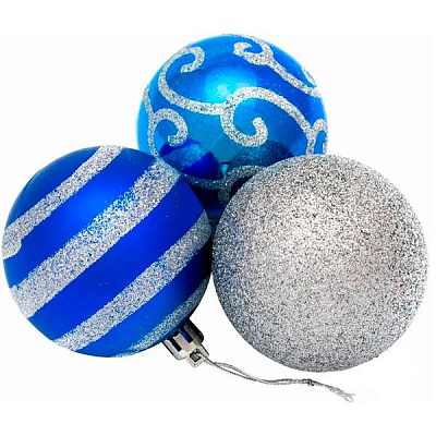 Набір пластикових куль N4B-7006S-B/S 6 шт