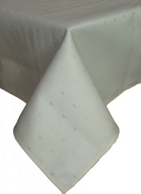 Скатерть Кубики 40-20/00 140x140 см молочный Эдельвика 