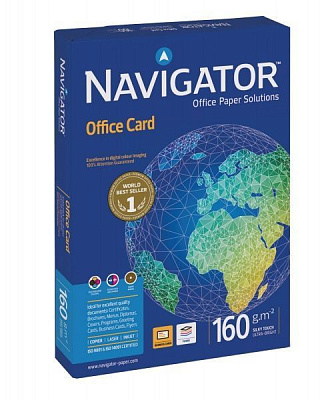 Бумага офисная Navigator A4 160 г/м Office Card 