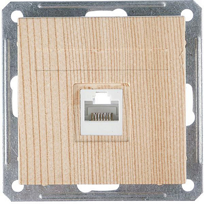 Розетка W-59 RSI-152K5E-7-86 сосна