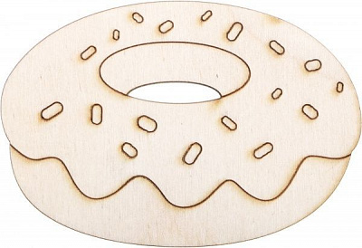Заготовка для декорирования Пончик 4D 37 