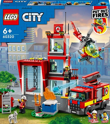 Конструктор LEGO City Пожежне депо 60320
