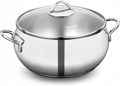 Каструля з кришкою Tombik 5.5 л 24x12 см A1075 Korkmaz