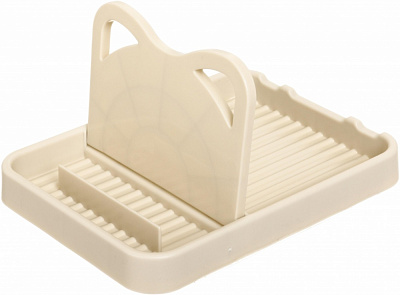 Подставка UP! (Underprice) для крышек и ложек 18,5х14х10 см пластик белый