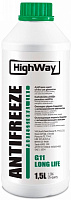 Антифриз HighWay G11 концентрат зелений 0885822002513 1,5л зелений 