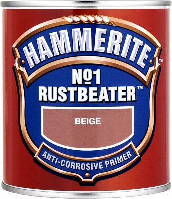 Грунт для металла Hammerite NO.1 Rustbeater мат 0,5л
